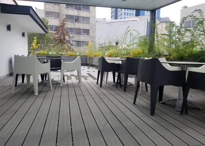 Cozy Urban Rooftop Lounge Free Parking & Wifi Apartamento México DF